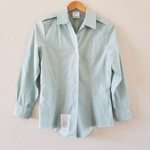 Dscp Tops - Vintage DSCP Garrison Collection The Perfect Fit Mint Shirt 10P